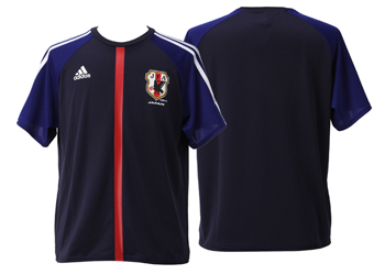 【ADIDASウェア】 12 日本代表 ホーム Tシャツ X49712 WSP JAPAN.DBLUE S