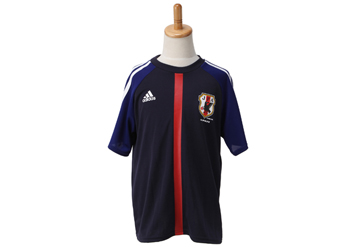 キッズ 【ADIDASウェア】 12 日本代表 ホーム Tシャツ X49713 WSP JAPAN.DBLUE 130