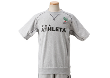 【ATHLETA】 アスレタ 02177 12SS プラクティス スウェットシャツ WSP 60GRY M