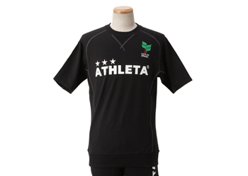 【ATHLETA】 アスレタ 02177 12SS プラクティス スウェットシャツ WSP 70BLK M