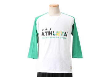 【ATHLETA】 アスレタ 03204 12SS 七分袖 カットオフ ロングTシャツ WSP 10WHT M
