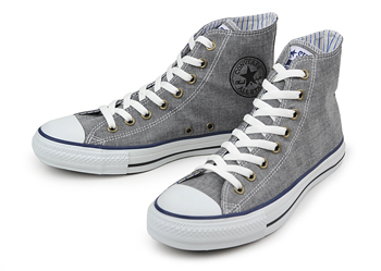 	�yconverse�z �R���o�[�X ALL STAR CHAMBRAY 2 HI �I�[���X�^�[ �V�����u���[ 2 �n�C SP12 ABC-MART���� BLACK 7H(26)	