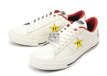 スーパーマリオコラボ 【converse】 コンバース ONE STAR SUPER MARIO BROS. OX ワンスター スーパーマリオブラザーズ オックス SP12 WHI