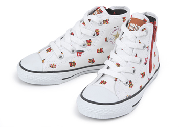 キッズ 【converse】 コンバース CHILD ALL STAR SUPER MARIO BROS. PS RZ HI チャイルド オールスター スーパーマリオブラザーズ ハイ S