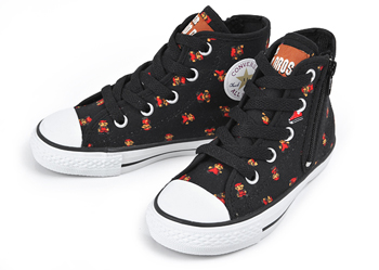 キッズ 【converse】 コンバース CHILD ALL STAR SUPER MARIO BROS. PS RZ HI チャイルド オールスター スーパーマリオブラザーズ ハイ S