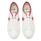 ≪日本製≫ 【CONVERSE】 コンバース ONE STAR J ワンスター J WHITE/RED 10H(29)