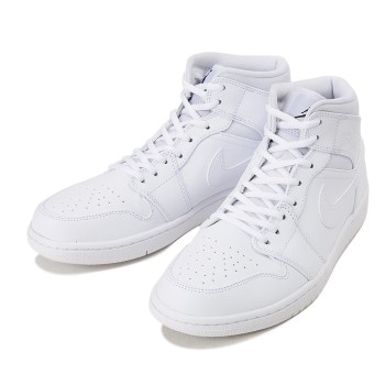 【NIKE】 ナイキ AIR JORDAN 1 MID エアジョーダン 1 ミッド 554724-110 16HO 110WHT/BLK 30