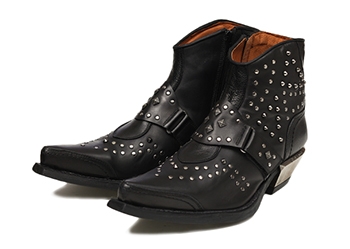 【NEW ROCK】 ニューロック ブーツ M.7957 F13 NERO 43(27.5)