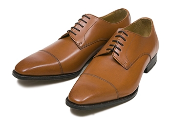 【GIANCARLO MORELLI】 ジャンカルロ・モレリ ビジネスシューズ SQUARE S-TIP スクエアストレートチップ GM01255 CAMEL 7(25)