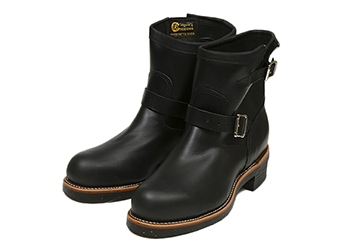 【CHIPPEWA】 チペワ 7 STEEL TOE ENGINEER 7インチ スティールトゥ エンジニアブーツ 1901M10 BLACK WHIRLWIND 11(29)