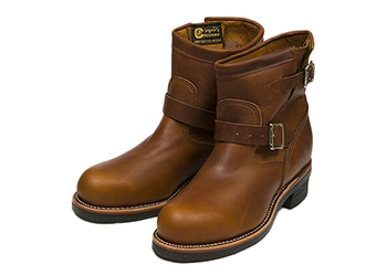 【CHIPPEWA】 チペワ 7 STEEL TOE ENGINEER 7インチ スティールトゥ エンジニアブーツ 1901M12 TAN RENEGADE 9H(27.5)