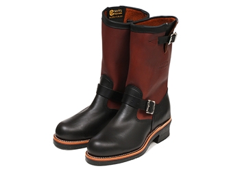 【CHIPPEWA】 チペワ 11 STEEL TOE ENGINEER 11インチ スティールトゥ エンジニアブーツ 1901M59 BLACK&OXBLOOD 9H(27.5)