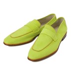 【BORGIOLI】 ボルジョーリ SLIP ON スリッポン 8011786 LUXOR 876(L.GRN 44(28)