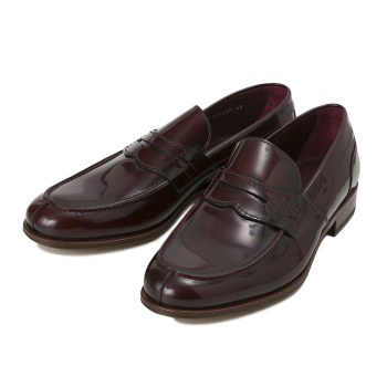 【BORGIOLI】 ボルジョーリ LOAFER ローファー 3625200 UMBRANIL ROSSO 44(28)