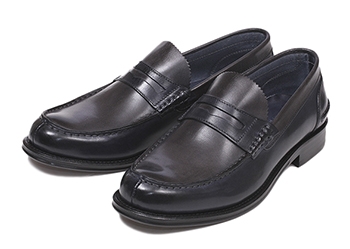 【BRECOS】 ブレコス LOAFER ローファー 4339 SP14 BLU/GRIGIO 44(28)