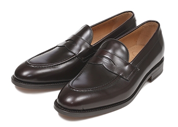 【HAWKINS】 ホーキンス ビジネスシューズ ローファー 3102 SP14 MARRONE UK9(28)