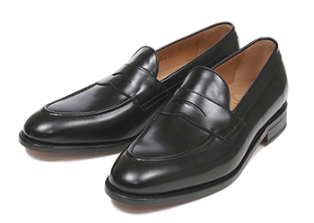 【HAWKINS】 ホーキンス ビジネスシューズ ローファー 3102 SP14 NERO UK9(28)