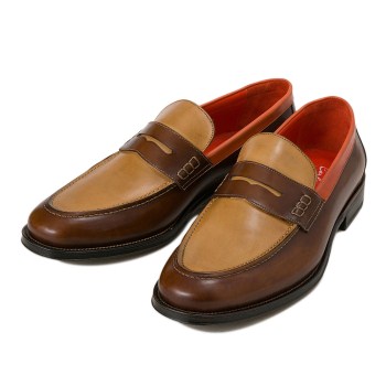 【CARLO SOLDAINI】 カルロソルダイニ LOAFER ローファー 1408/3 SFOD 14E158 8(27)