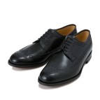 【BARKER】 バーカー ドレスシューズ MEDALLION メダリオン 377012(UK) BLACK UK10(29)