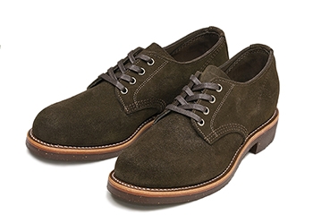【CHIPPEWA】 チペワ 4INCH SUEDE SERVICE OXFORD 4インチ スエード サービス オックスフォード 1901M75 CHOCO MOSS SUE 10(28)