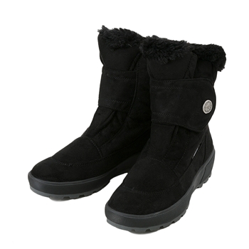 レディース 【HAWKINS】 ホーキンス スノーブーツ AMELIA HW90073 NERO 40（25）