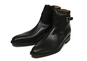 【HAWKINS】 ホーキンス ビジネスシューズ ジョッパーブーツ 914 F14 NERO UK8H(27.5)