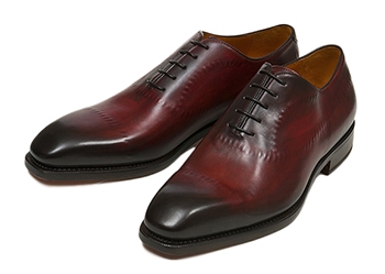 【ALMAS】 アルマス S-TIP ストレートチップ 1439 F14 RUBY ANTIC 44(28)