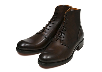 【ALMAS】 アルマス LACE UP BOOT レース アップ ブーツ 1420 F14 ARANCIO CLASSIC 44(28)