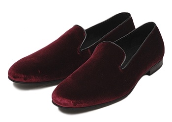 【GIANCARLO MORELLI】 ジャンカルロ・モレリ SLIP-ON スリッポン 160098 F14 V.BORDEAUX 42(26.5-27)