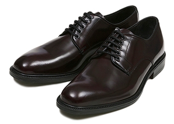 【HAWKINS】 ホーキンス ビジネスシューズ プレーン HB21014 F14 BURGUNDY 45(28.5-29)
