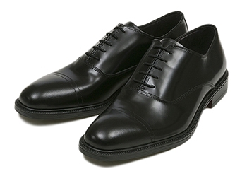 【HAWKINS】 ホーキンス ビジネスシューズ ストレートチップ HB21015 F14 NERO 44(28)