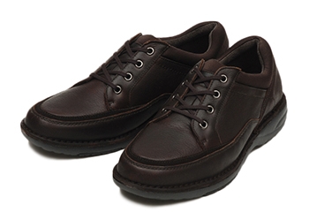 【HAWKINS】 ホーキンス ウォーキングシューズ TR LACE UP LT2 トラベラー レースアップ ライト2 HL18223 W14 DK.BROWN 11(29)