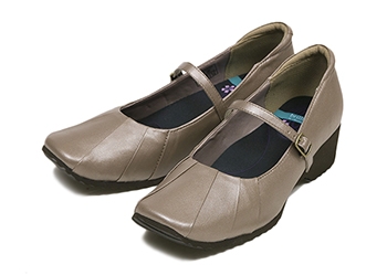 レディース 【HAWKINS】 ホーキンス コンフォートシューズ HW40046 BL PAOLA 4.0 ヒール4cm 15SP PINK GOLD 8(25)