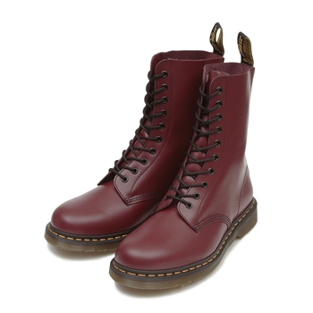 【Dr.Martens】 ドクターマーチン 1490 DMC BLACK SMOOTH 10ホールブーツ 11857600 CHERRY RED UK10(29)