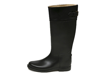 【NUOVO】 ヌオーヴォ ベルトレインブーツ 長靴 NC20013 BELT-RAIN 2.5 ヒール2.5cm BLACK S(22.5-23)