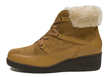 レディース 【NUOVO】 レースアップボアブーツ ND10020 LACE UP BOA S/CAMEL XL(24.5-25)