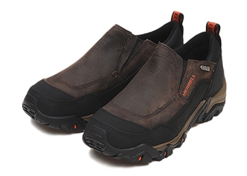 【MERRELL】 メレル POLARAND ROVE MOC WP ポーラランド ローヴ モック ウォータープルーフ 21139 14FA BLACK SLATE 9(27)