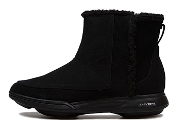 レディース 【Reebok】 リーボック EASYTONE CUTE BOOT MINI イージートーン キュート ブーツ ミニ M46643 14FW ABC-MART限定 BLK/C BURGUNDY 23