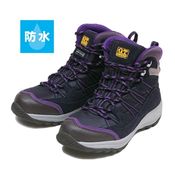 レディース 【HAWKINS】 ホーキンス トレッキングシューズ HW90077 ABBIE SP15 PLUM 8(25)