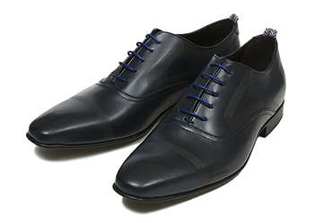 【POLSA】 ポルサ ビジネスシューズ S-TIP LZ ストレートチップ 705148 SP15 BLU 41(26)