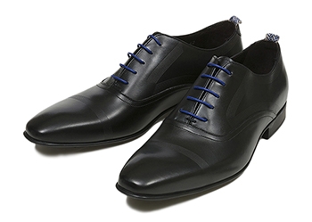 【POLSA】 ポルサ ビジネスシューズ S-TIP LZ ストレートチップ 705148 SP15 NERO 45(28.5-29)