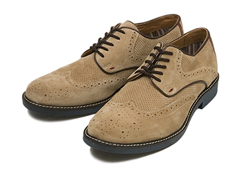 【stefanorossi】 ステファノロッシ W-TIP ウィングチップ SR07080 SP15 BEIGE 42(26.5-27)