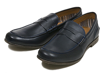 【stefanorossi】 ステファノロッシ LOAFER ローファー SR01212 SP15 NAVY 39(24.5)