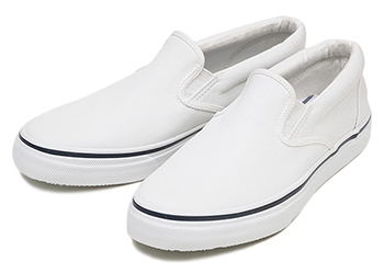 【SPERRY TOP-SIDER】 スペリー トップサイダー STRIPER SLIP ON ストライパー スリッポン 0457325 WHITE 10(28)
