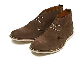 【OVERSTATE】 CHUKKA 600 15SP DK.BROWN 45(28.5-29)
