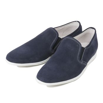 【STEFANO ROSSI】 ステファノロッシ SLIP-ON スリッポン 3573 NAVY 44(28)