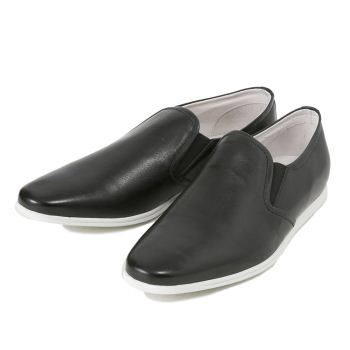 【STEFANO ROSSI】 ステファノロッシ SLIP-ON スリッポン 3573 NERO 43(27.5)