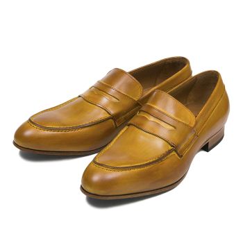 【GIANCARLO MORELLI】 ジャンカルロ・モレリ LOAFER ローファー AO-B1408 ZAFFERANO 43(27.5)