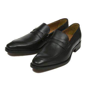 【GIANCARLO MORELLI】 ジャンカルロ・モレリ LOAFER ローファー 160404 NERO 45(28.5-29)
