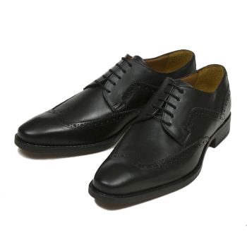 【GIANCARLO MORELLI】 ジャンカルロ・モレリ W-TIP ウィングチップ 111172 NERO 43(27.5)